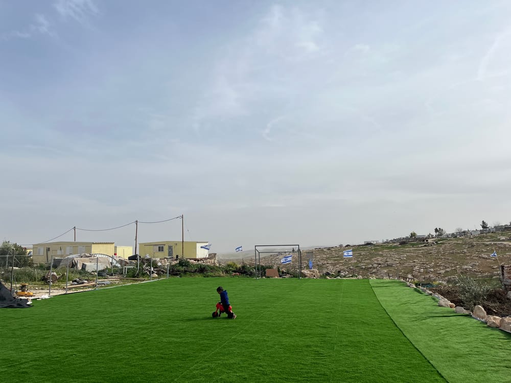 Israel wants to demolish the half dunam where our children can be children