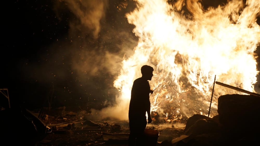 Who would burn their own house down?